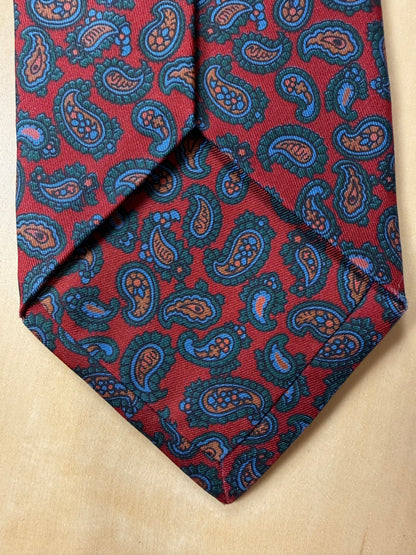 Cravatta inglese Drake’s paisley