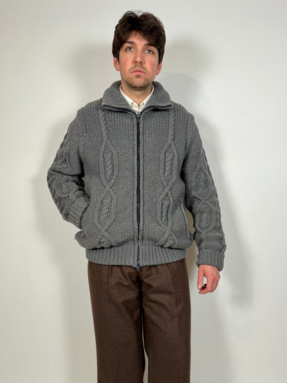 Cardigan-giubbotto Woolrich misto lana - XL