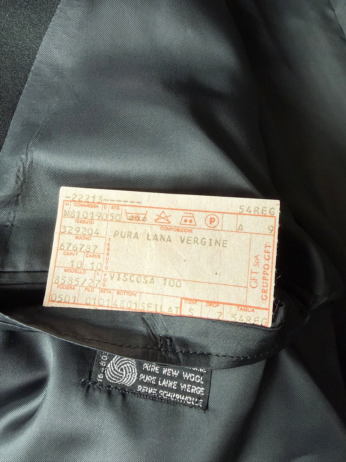 Smoking Emporio Armani doppiopetto anni ‘80/‘90 (NOS) - tg. 54 drop 7