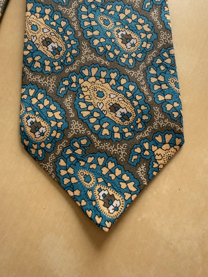 Cravatta Giorgio Armani vintage crêpe paisley