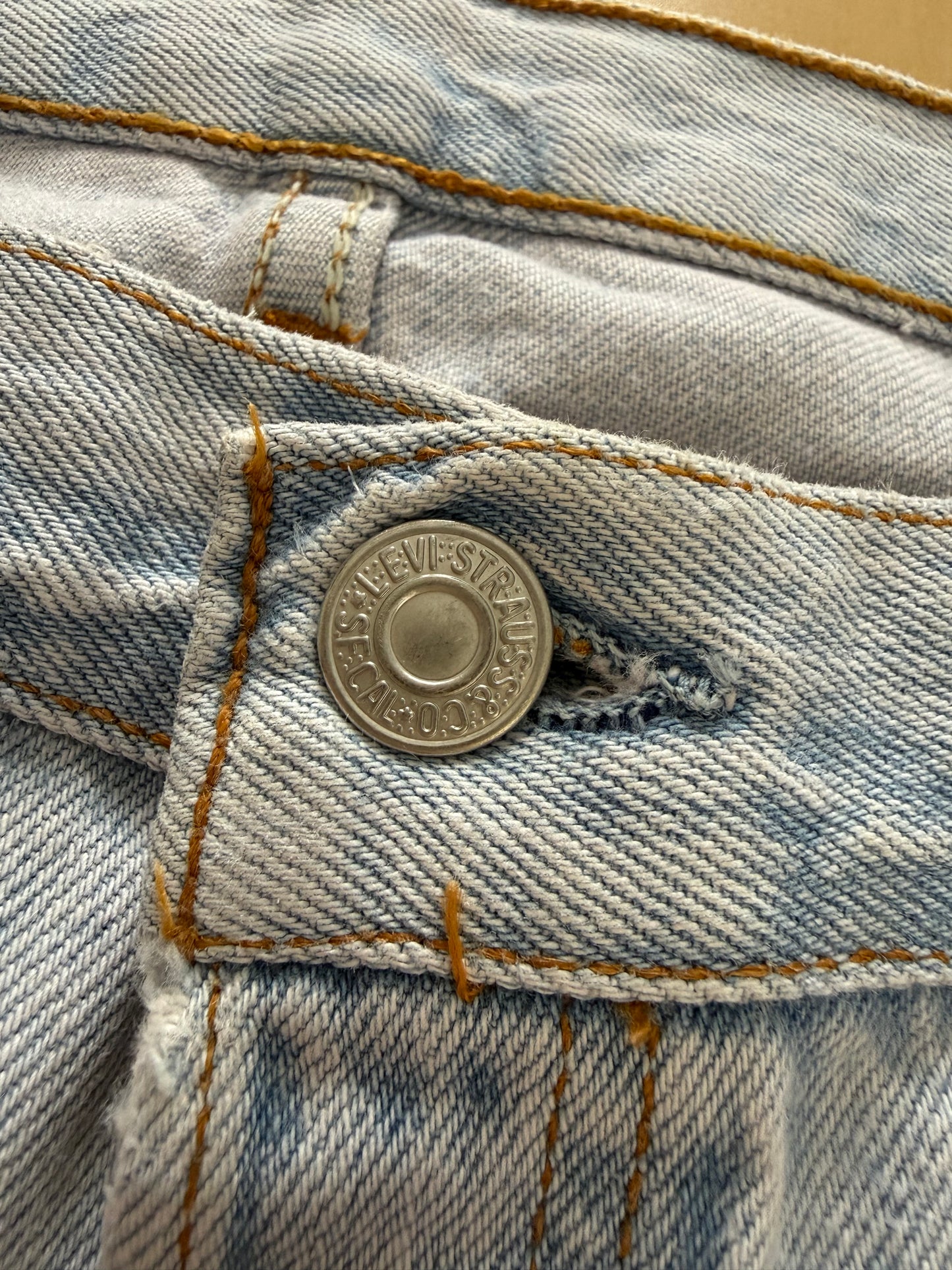 Levi's 501 anni '90 lavaggio chiaro - W36 L34