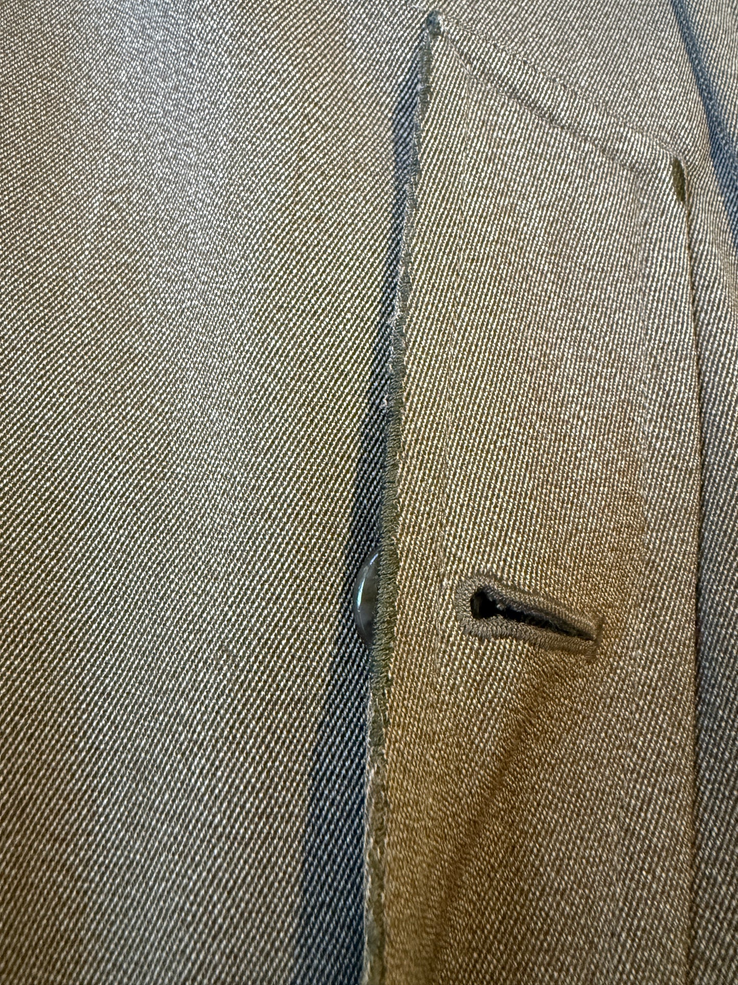 Trench Burberrys anni ‘80 in covert 100% lana - tg. 50-52