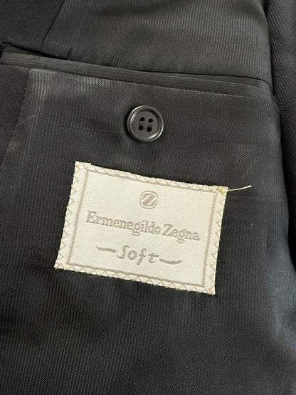Smoking Ermenegildo Zegna in fresco lana anni ‘80/‘90 - tg. 48 drop 7