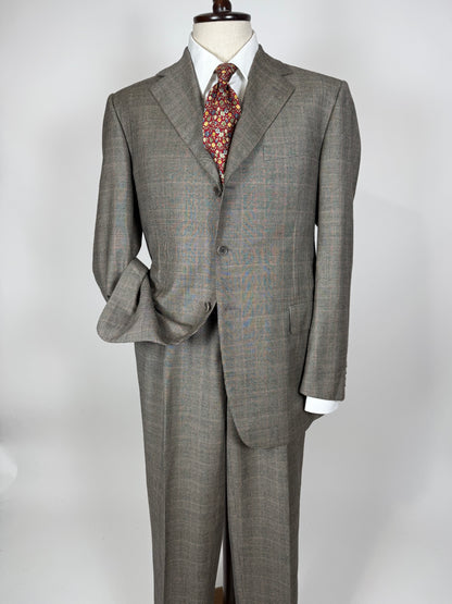 Completo Pierre Cardin principe di Galles flanella leggera - tg. 54