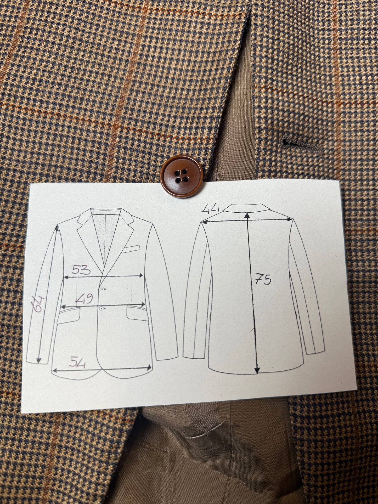 Giacca Cantarelli check in lana e cammello - tg. 48