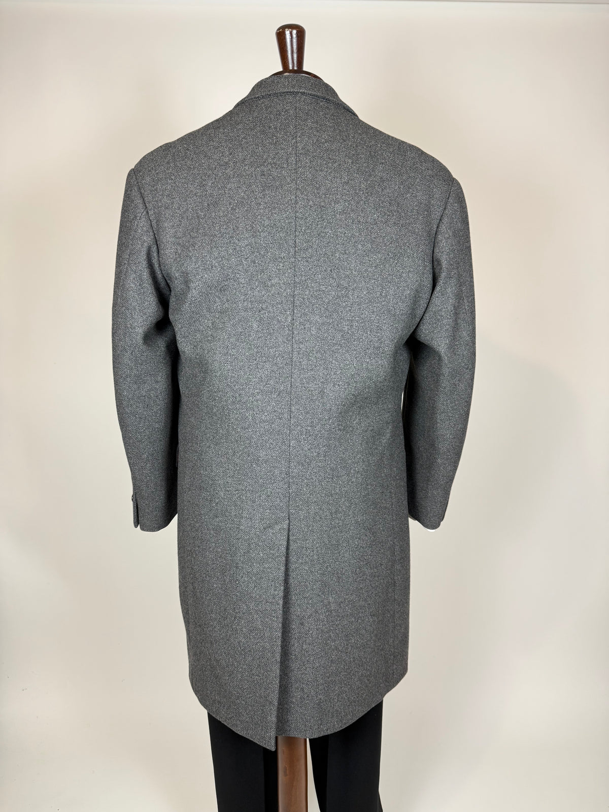 Cappotto sartoriale grigio anni '60 - tg. 46-48