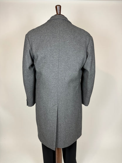 Cappotto sartoriale grigio anni '60 - tg. 46-48