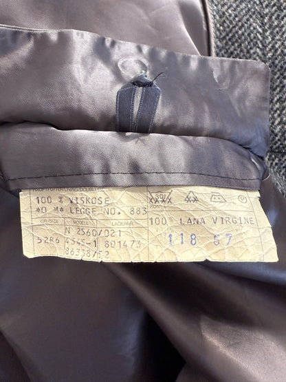 Cappotto raglan in tweed scozzese Crombie - tg. 50-52