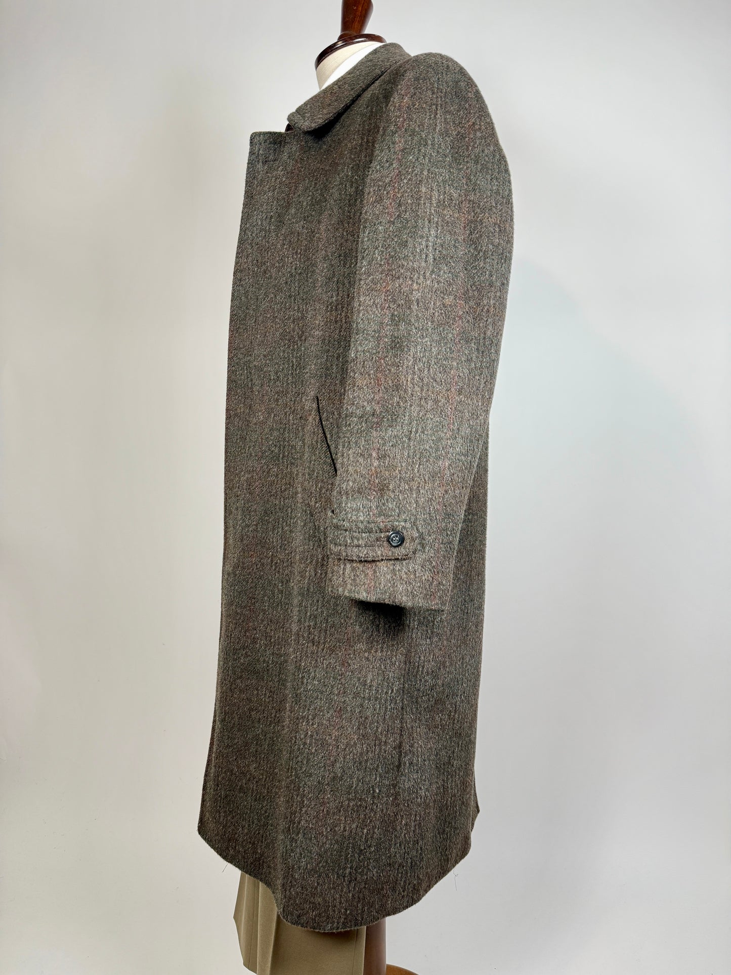 Cappotto anni ‘70/‘80 in lana e mohair - tg. 50-54