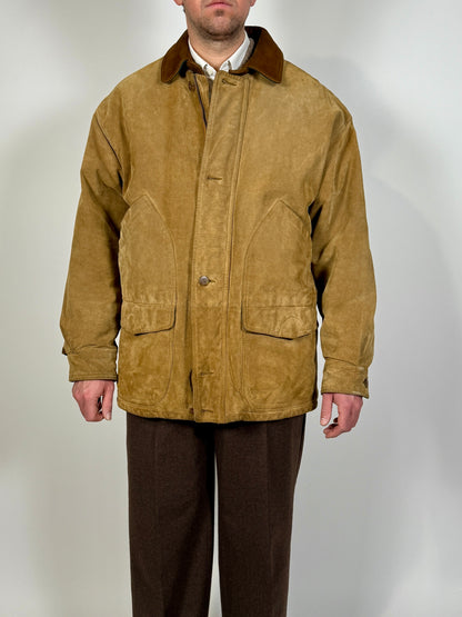 Giaccone Gant “Country coat” vintage pelle scamosciata - XL (52-56)