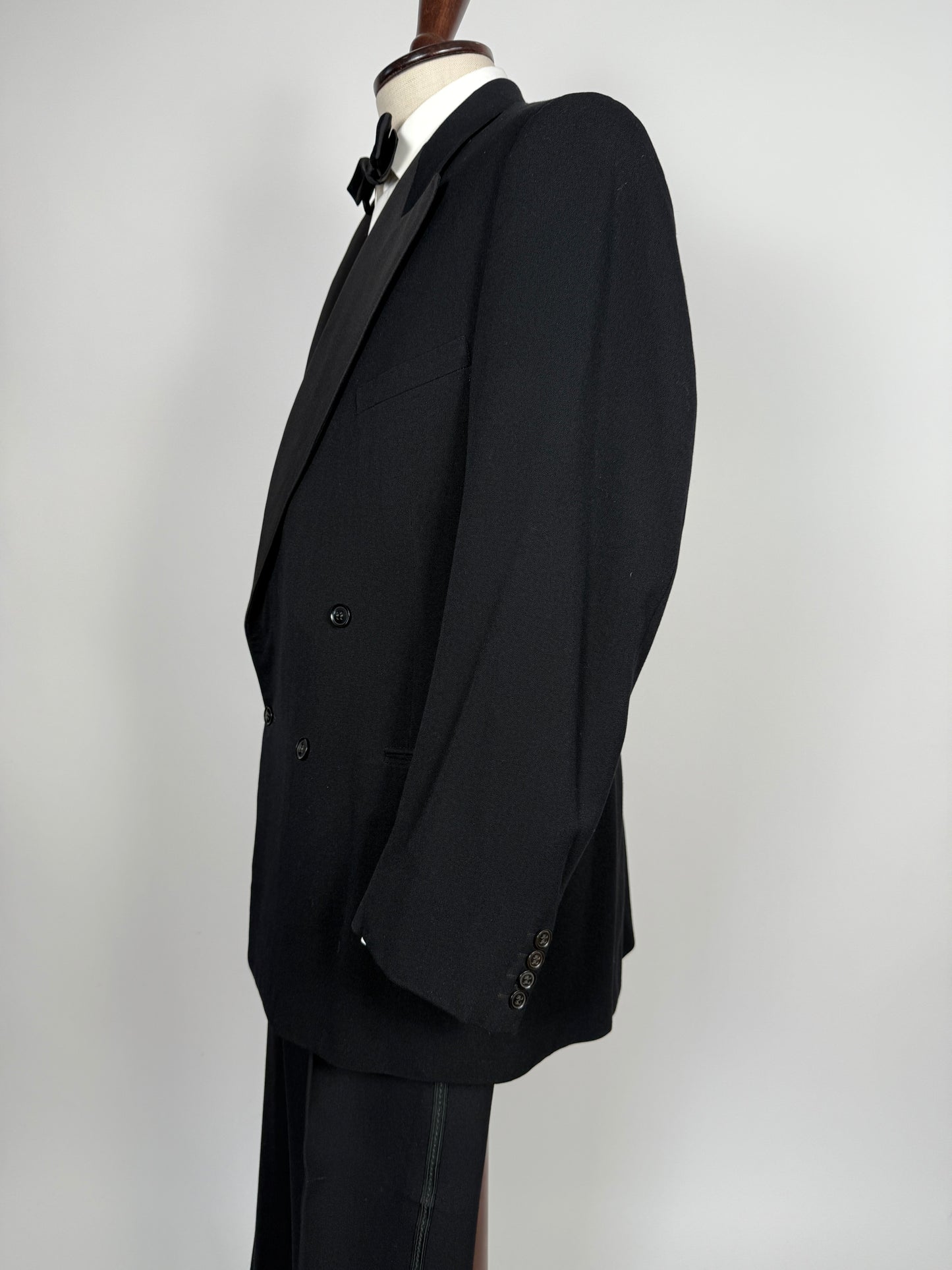 Smoking doppiopetto Burton anni ‘50 - tg. 54, pantaloni 58