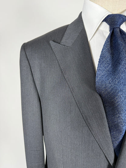 Giacca Valentino lana pettinata grigio spigato - tg. 52