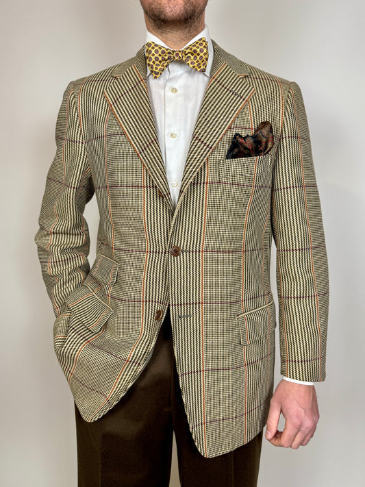 Giacca Caruso in Yorkshire tweed a quadri - tg. 52/54