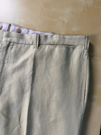 Completo sartoriale A. Graneri lino beige - tg. 60/62