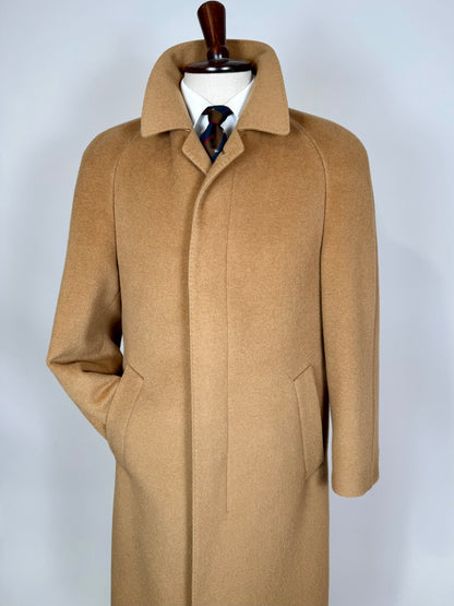 Cappotto raglan anni ‘80 lana e cammello - tg. 46-48