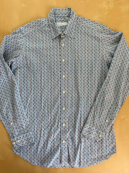 Camicia Etro fantasia geometrica - S/M collo 39