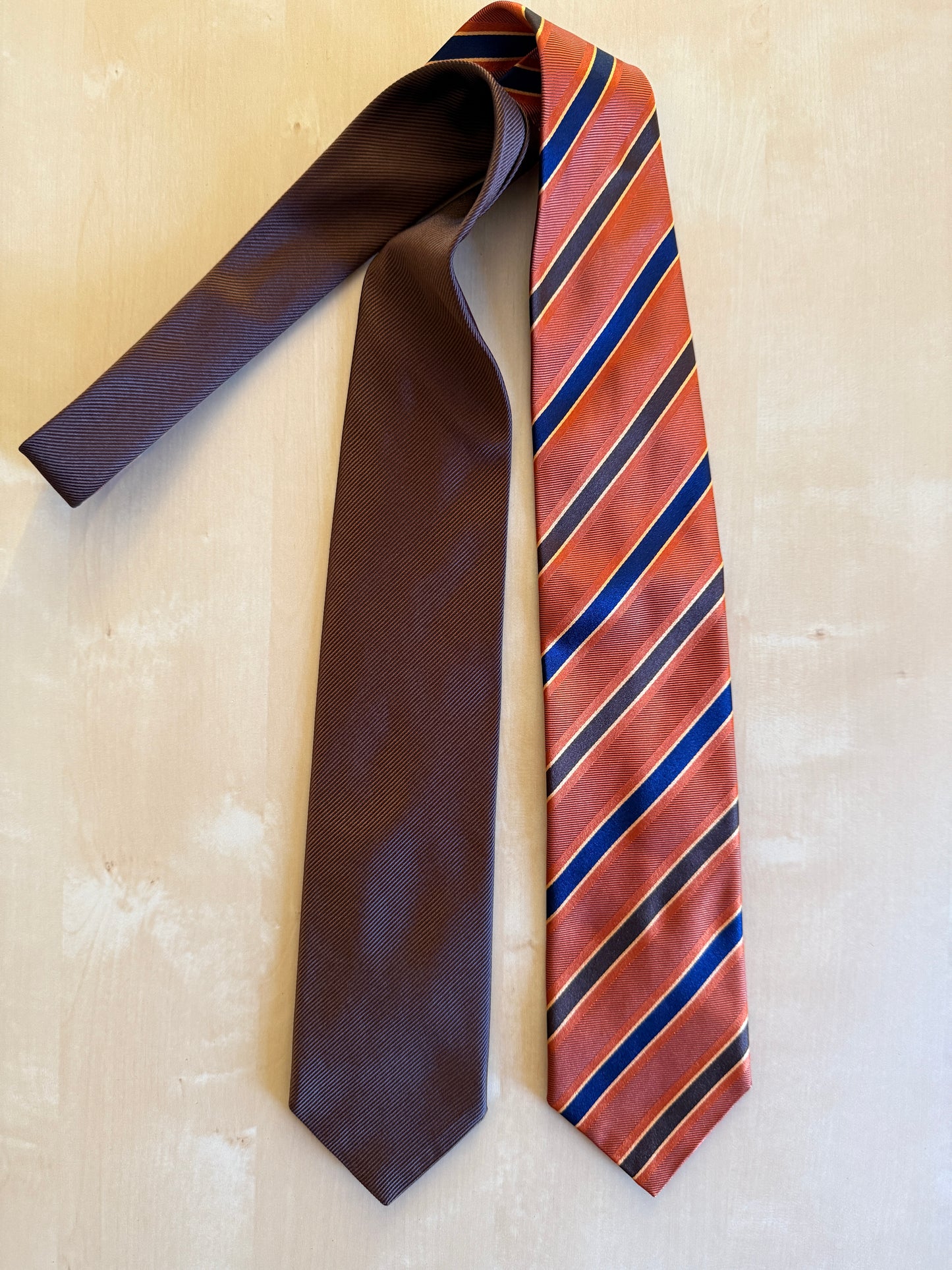 Cravatta Emenegildo Zegna Twin (double face 2 in 1)