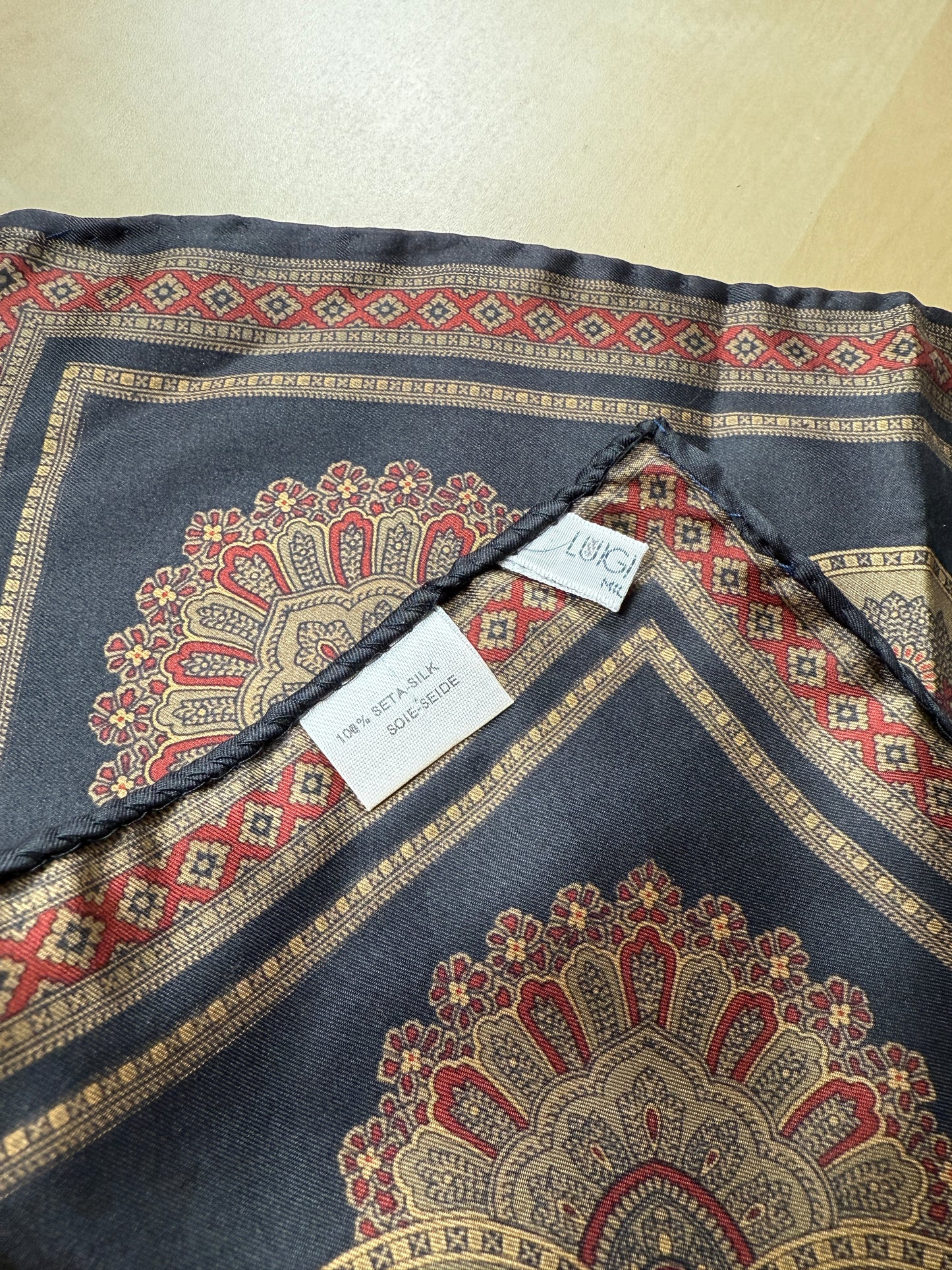 Pochette vintage paisley/mandala