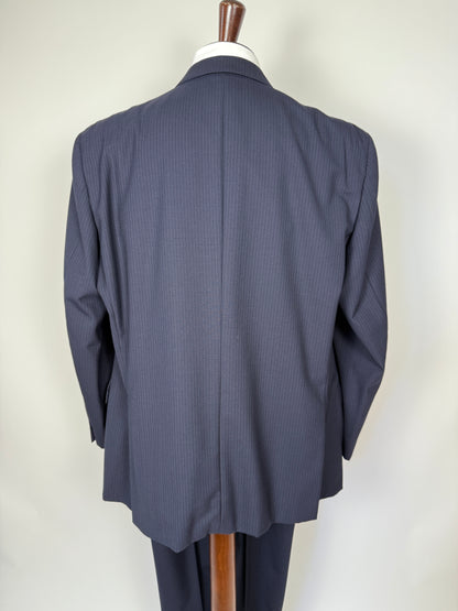 Completo Facis anni ‘90 blu gessato - tg. 58