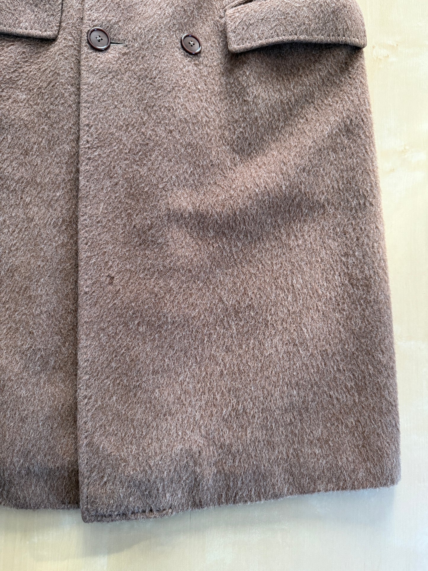 Cappotto in alpaca sartoriale anni ‘70 - tg. 42-44