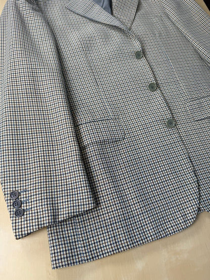 Giacca estiva Pierre Cardin anni '90 super twist quadretti - tg. 50