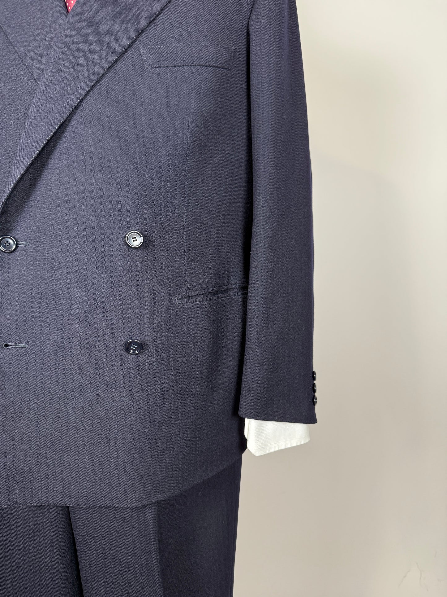 Completo sartoriale anni ‘50 doppiopetto - tg. 50/52