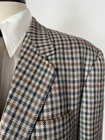 Giacca anni ‘70/‘80 quadri check - tg. 58