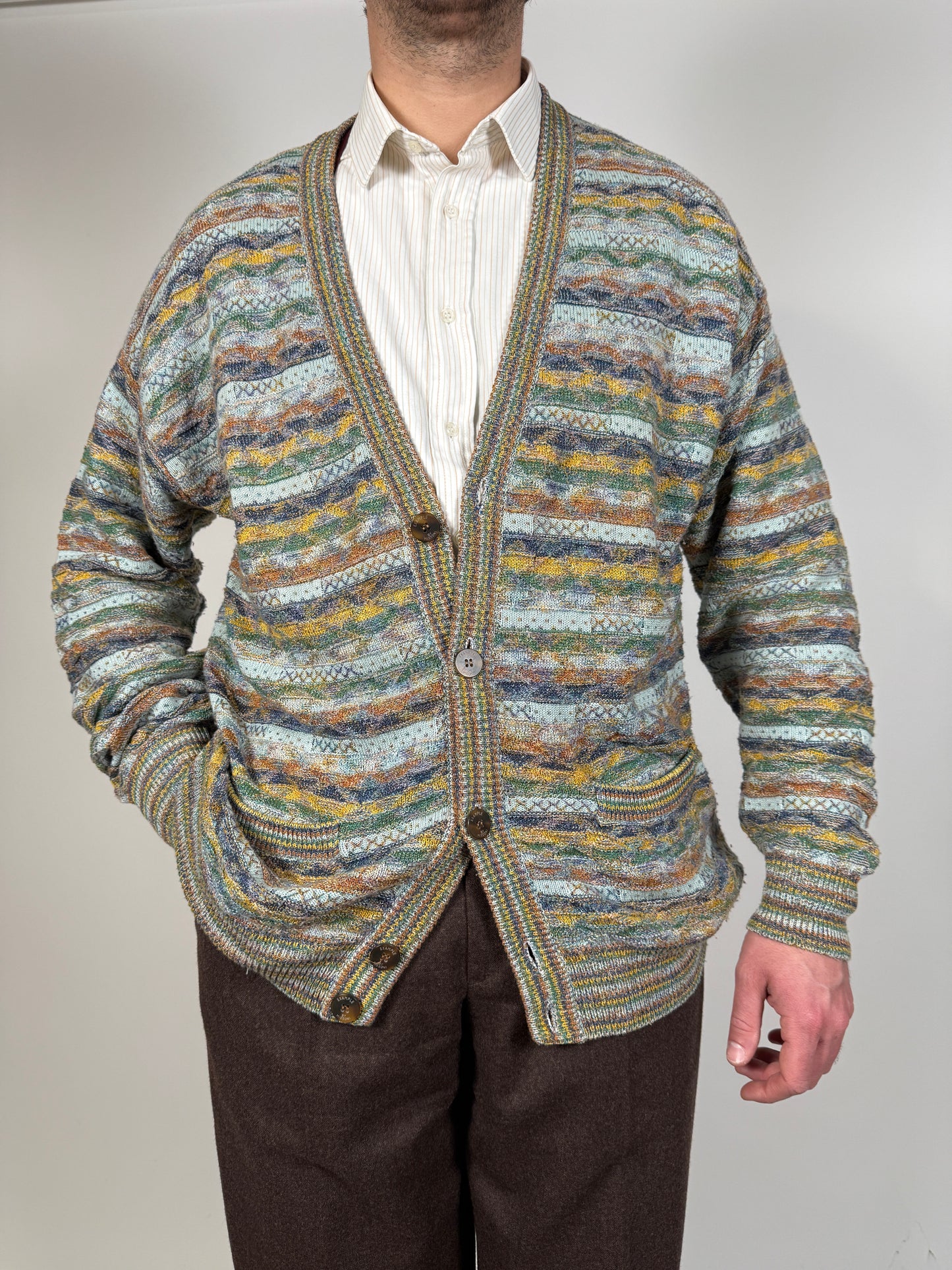Cardigan Missoni Example vintage - L-XL