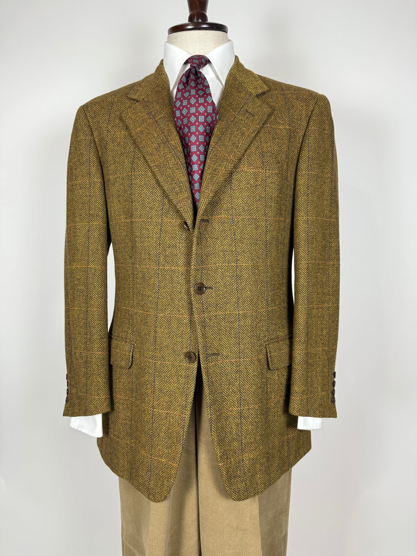 Giacca Pal Zileri in tweed spigato - tg. 50