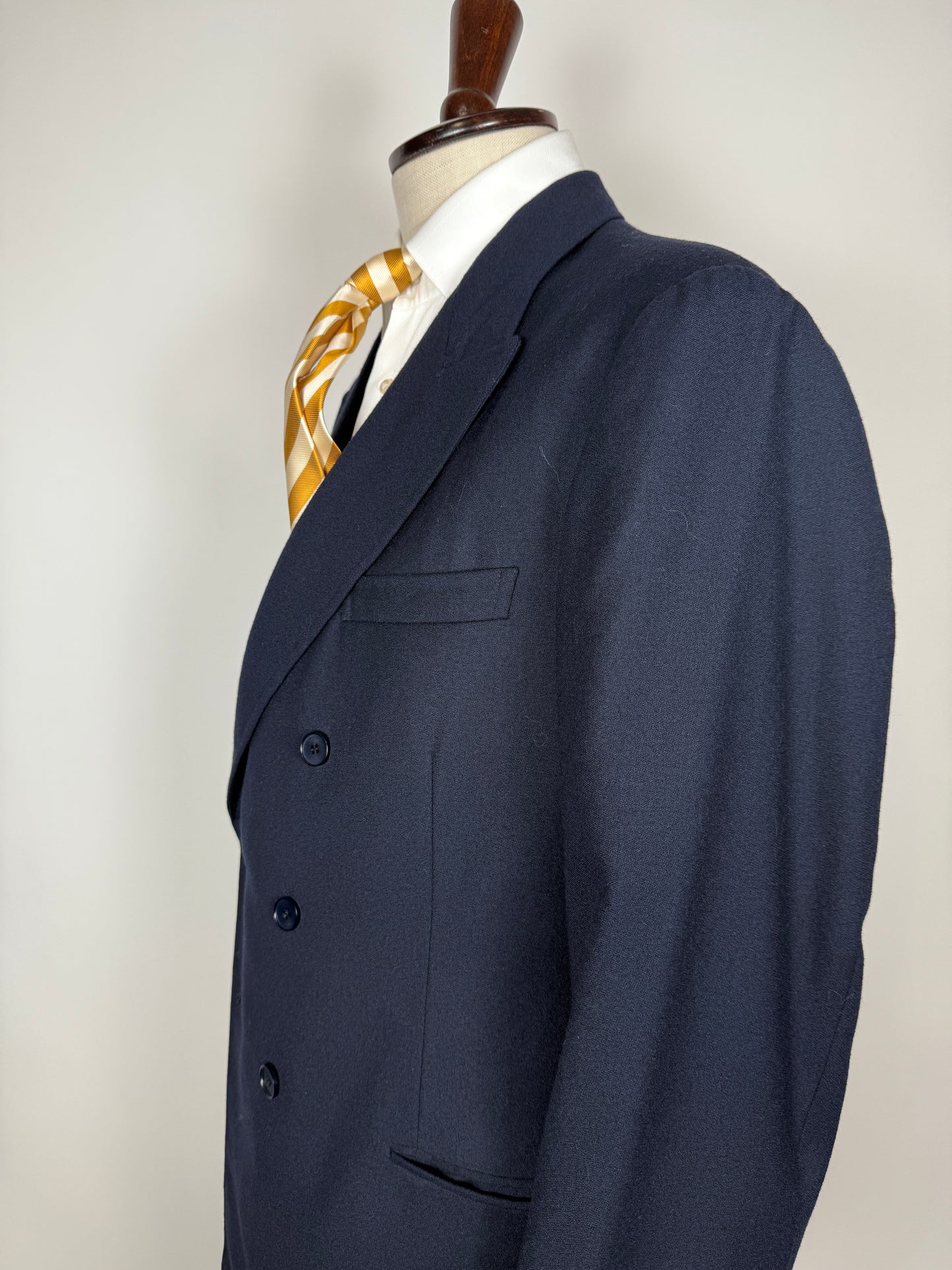 Giacca blazer doppiopetto sartoriale anni ‘50/‘60 - tg. 52/54