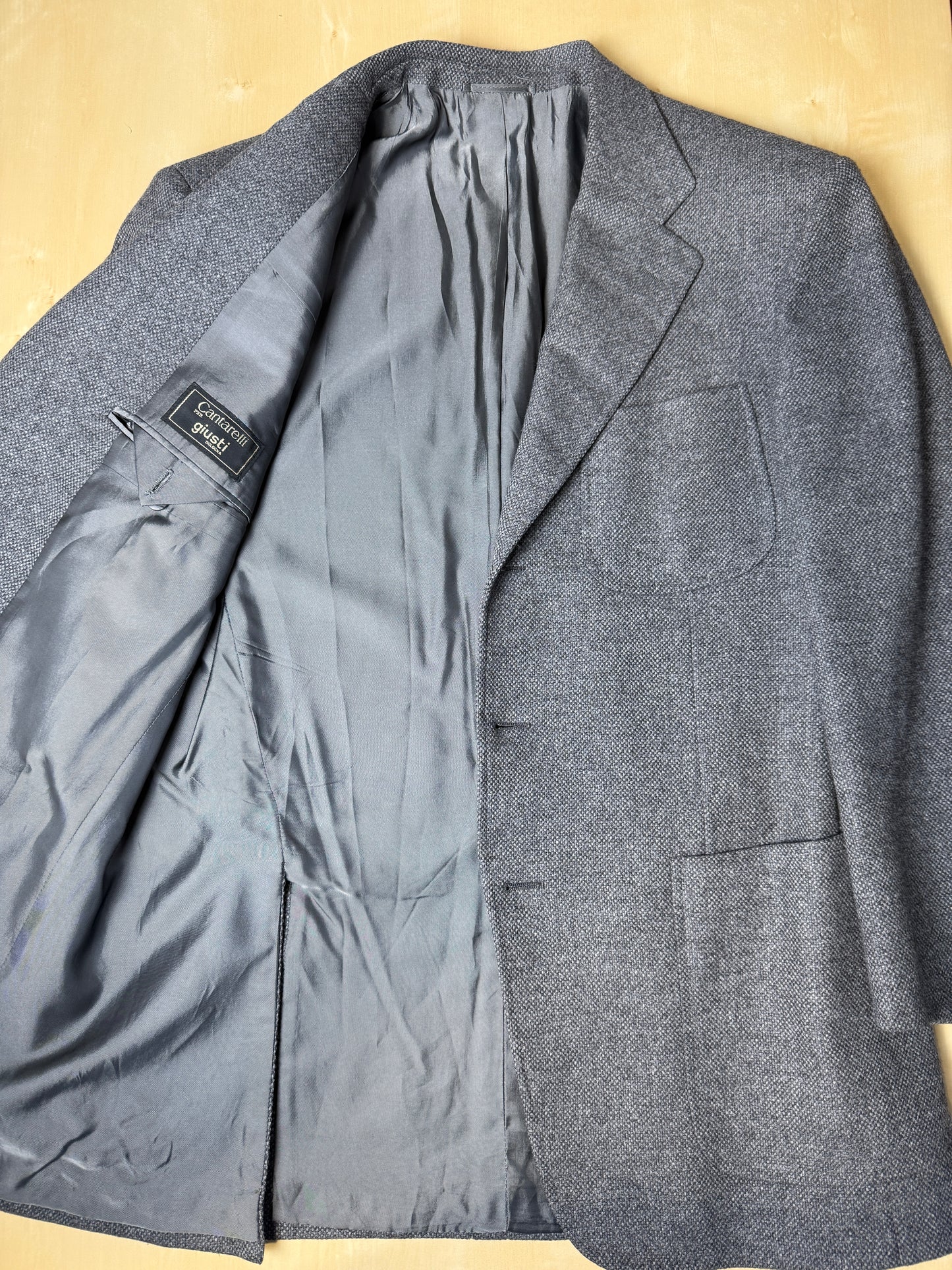 Giacca Cantarelli grigio medio in lana e cashmere - tg. 50