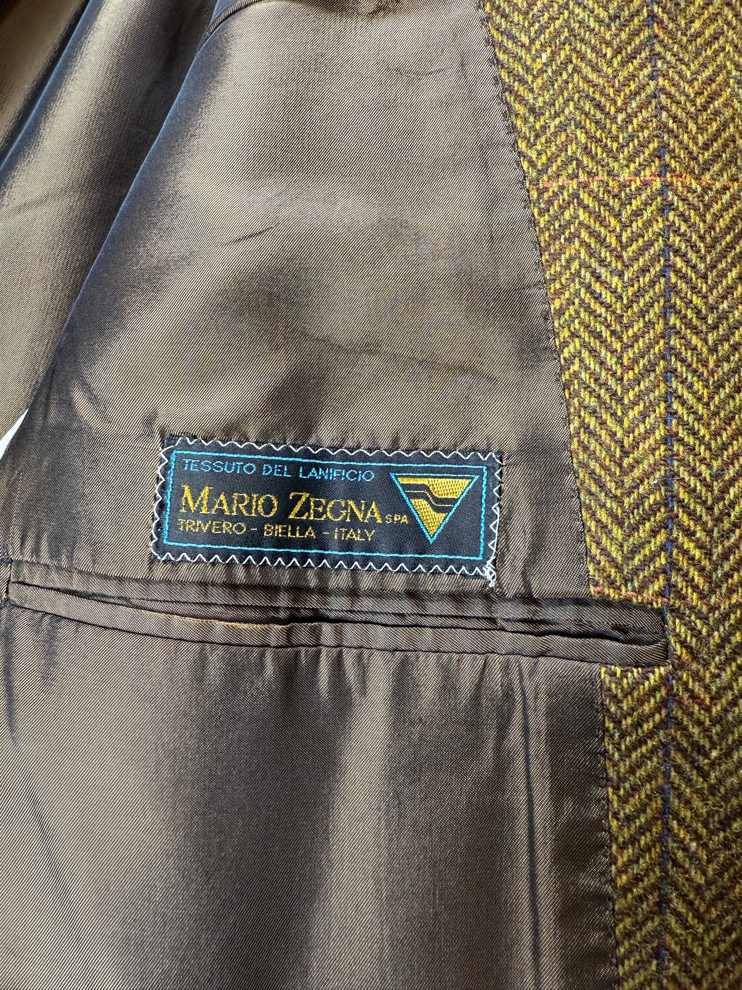 Giacca Pal Zileri in tweed spigato - tg. 50