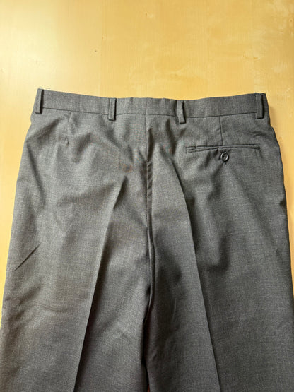 Pantaloni fresco lana grigio antracite - tg. 50
