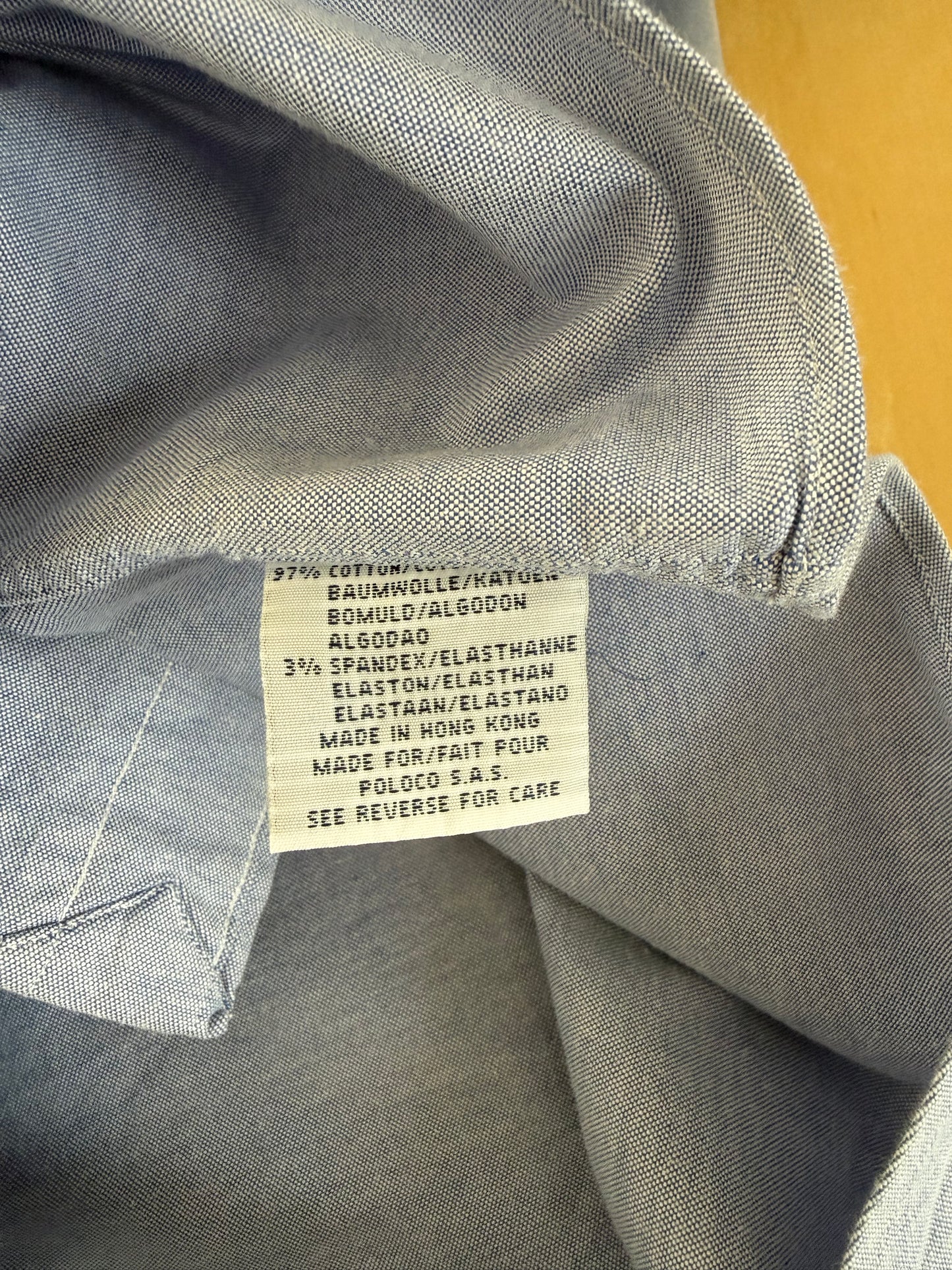 Camicia Ralph Lauren Oxford stretch - XL collo 43 1/2