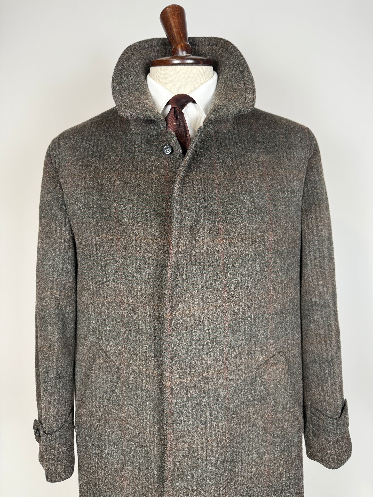 Cappotto anni ‘70/‘80 in lana e mohair - tg. 50-54