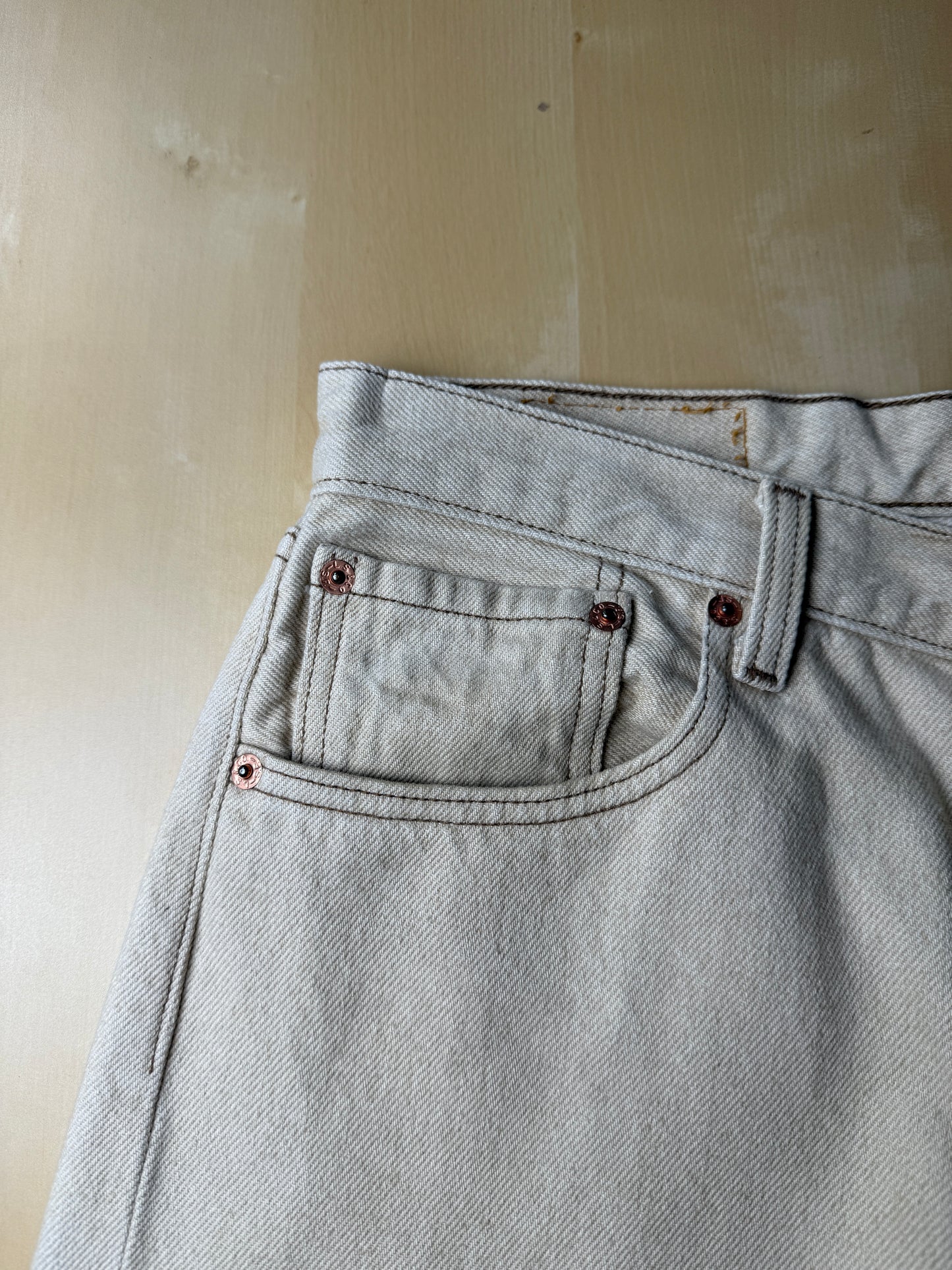 Levi’s 501 USA anni ‘90 lavaggio ecru - W31