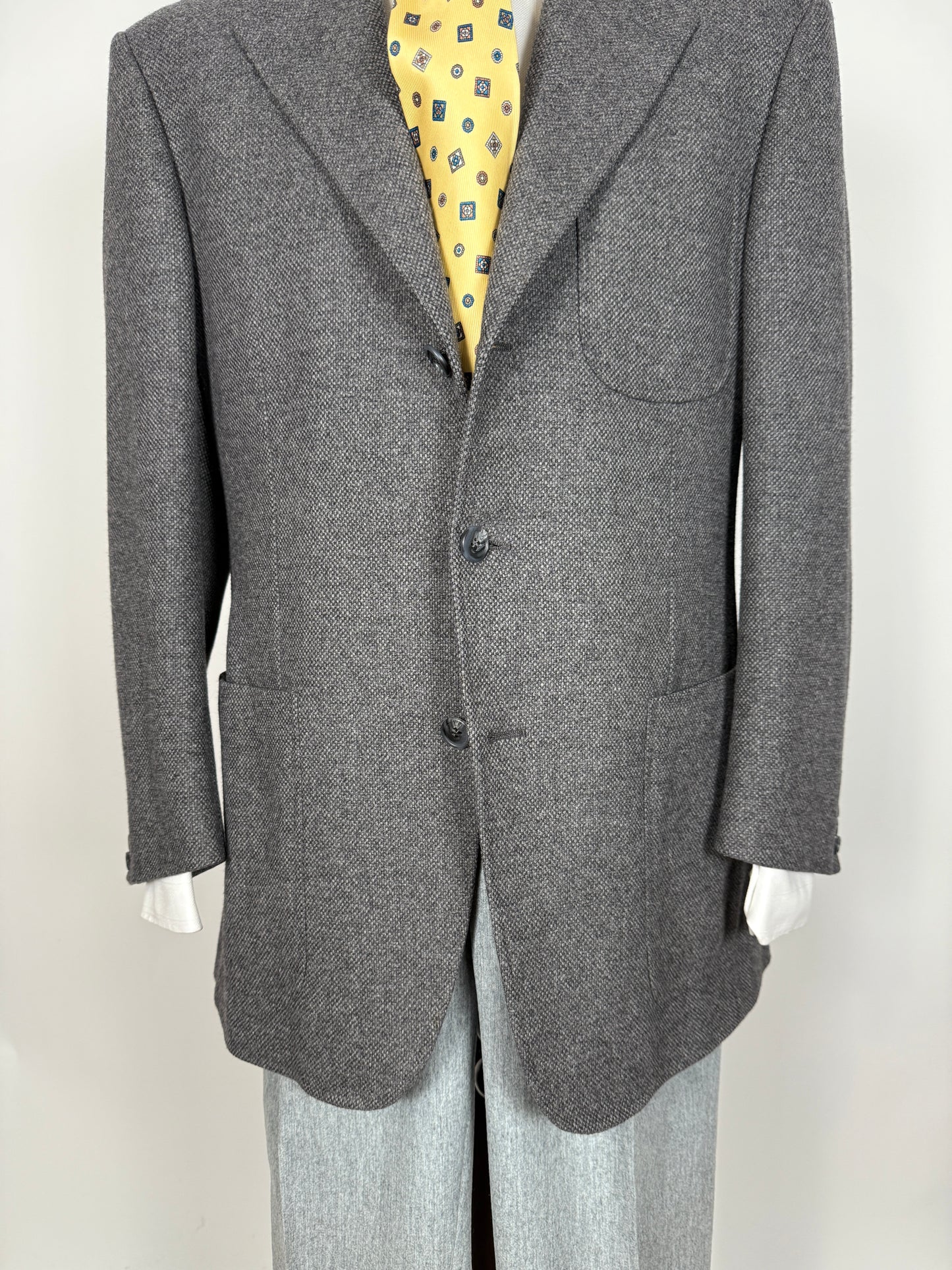 Giacca Cantarelli grigio medio in lana e cashmere - tg. 50