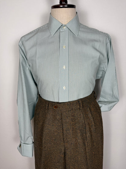 Camicia Brooks Brothers a righe con polsini da gemelli - tg. L collo 16 (42)