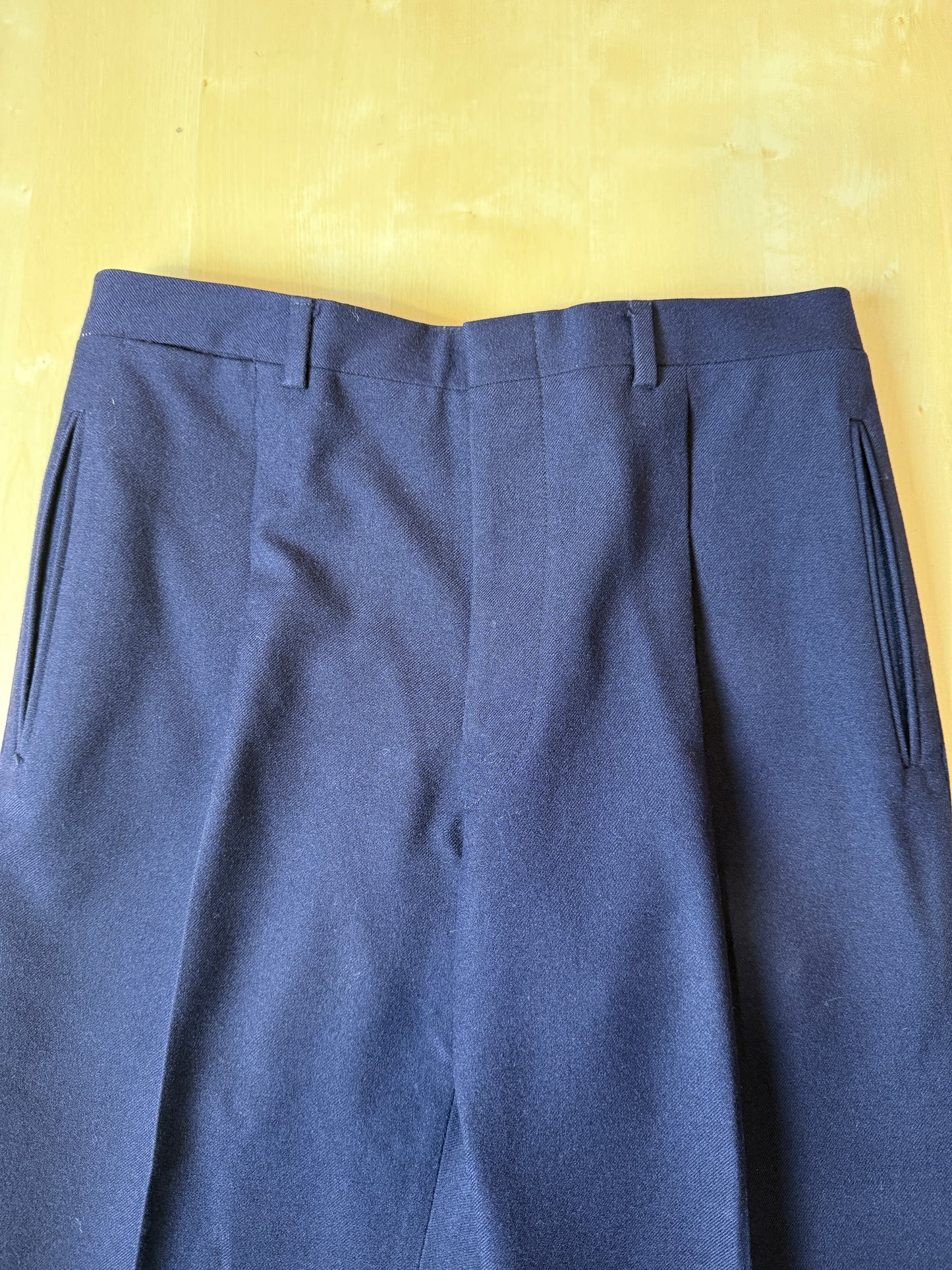 Completo anni ‘60 flanella blu - tg. 46