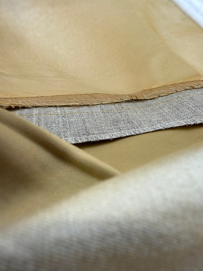Giacca anni '80 estiva in cotone beige - tg. 48