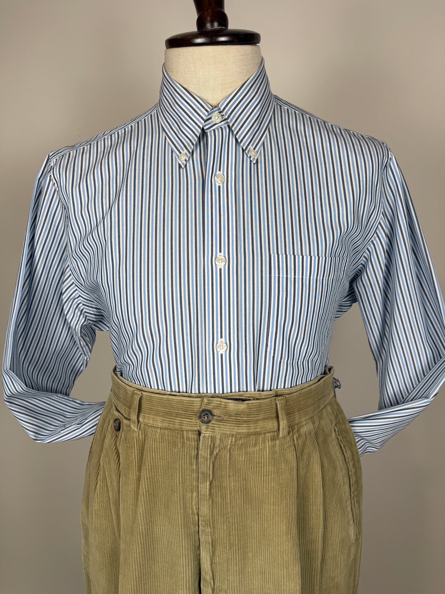 Camicia Brooks Brothers button-down a righe - M collo 40