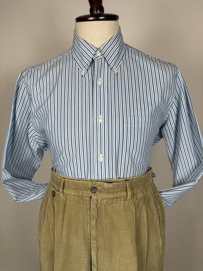 Camicia Brooks Brothers button-down a righe - M collo 40