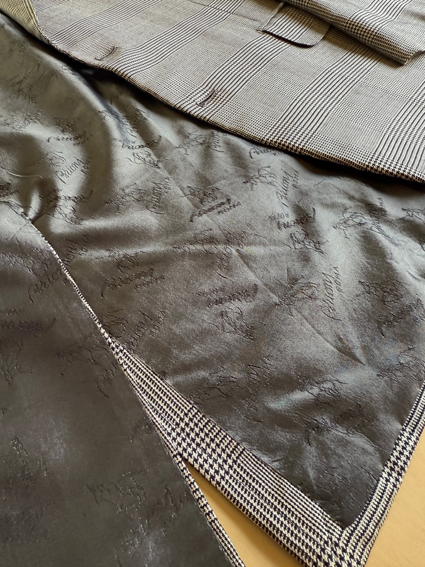 Giacca Brioni principe di Galles lana e seta - tg. 56