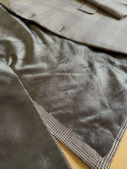 Giacca Brioni principe di Galles lana e seta - tg. 56