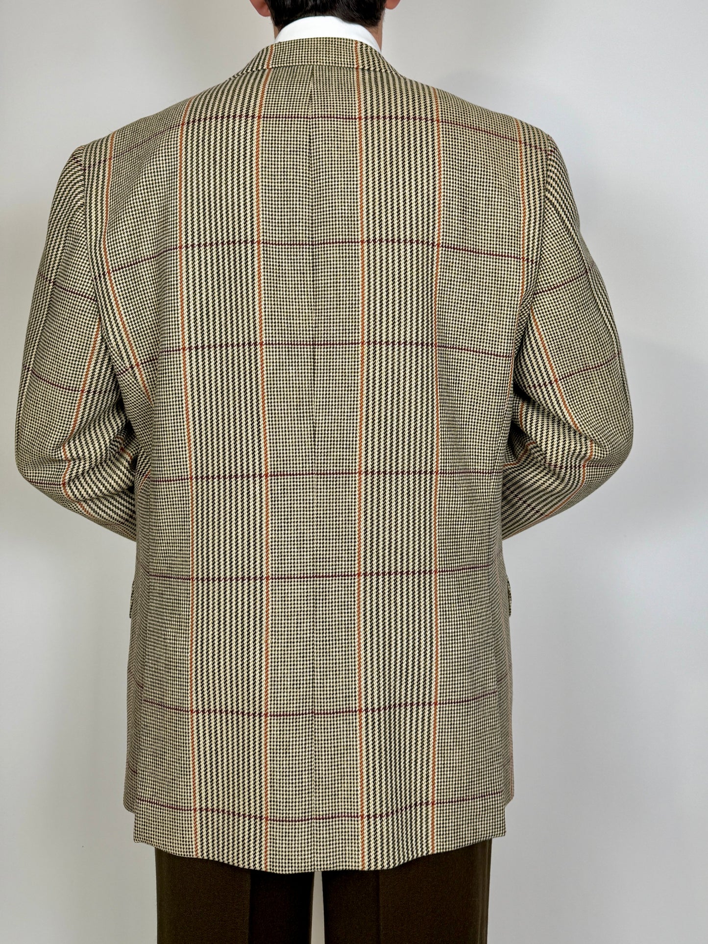 Giacca Caruso in Yorkshire tweed a quadri - tg. 52/54