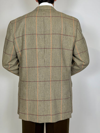 Giacca Caruso in Yorkshire tweed a quadri - tg. 52/54