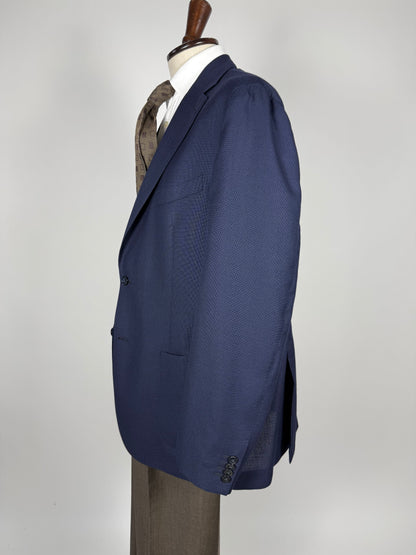 Giacca estiva De Paz hopsack blu - tg. 58/60
