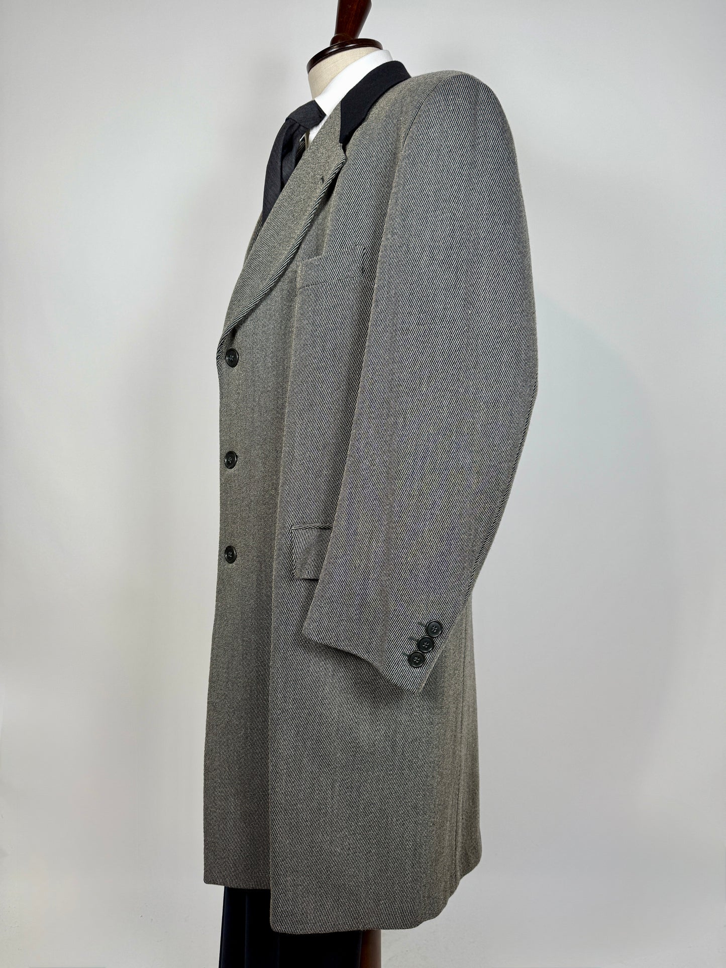 Cappotto soprabito in stile covert coat - tg. 56-58