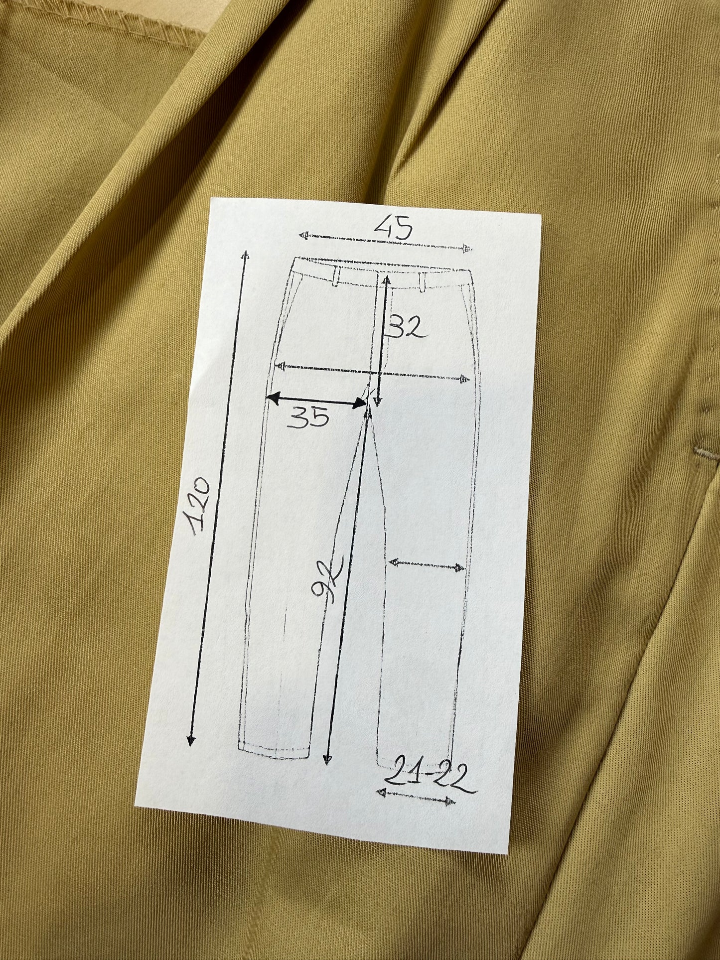 Pantaloni chino in cotone anni ‘80 (NOS) - tg. 50/52