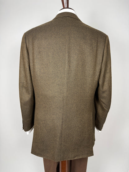 Giacca in puro cashmere tessuto Loro Piana - tg. 52